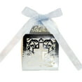 thumbnail image 1 of 50 Pieces Gift Boxes Snack Chocolate Cookie Package Holder Favors Reusable Gift Box Paper Decorative Atmospheres Packing Ribbon Hollow Container Silver, 1 of 8