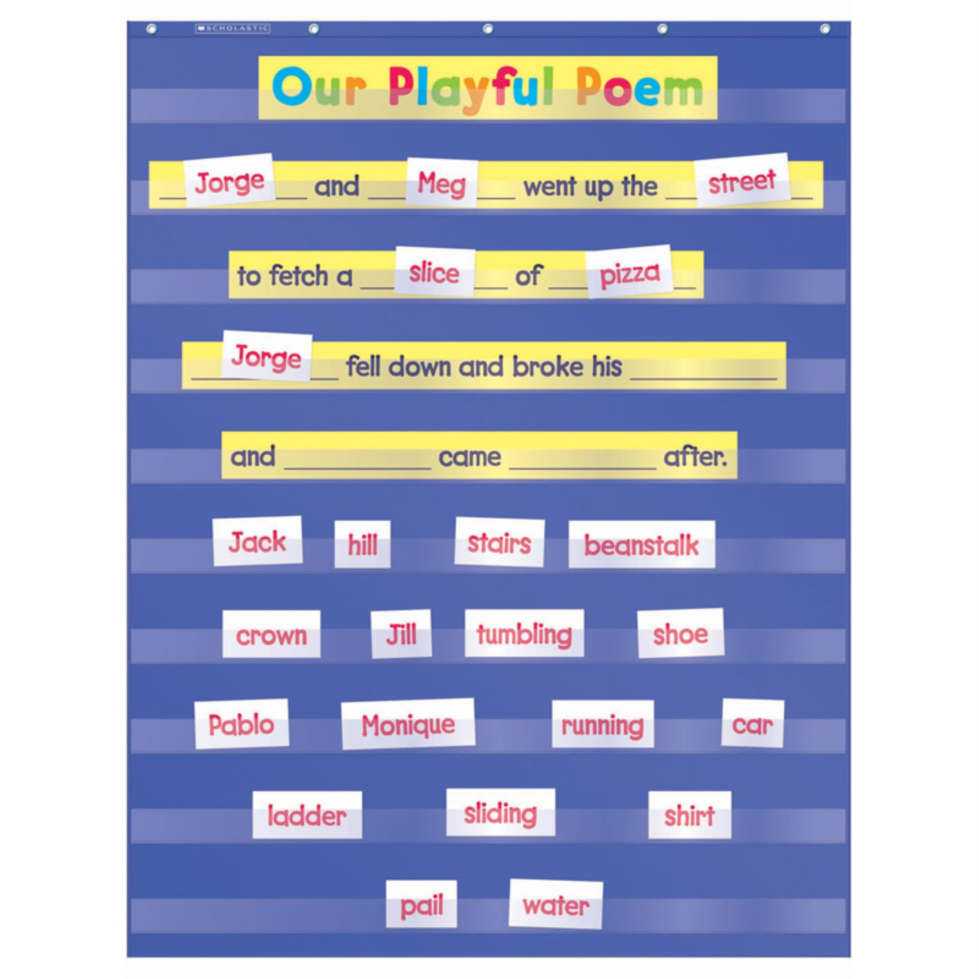 Standard Pocket Chart Bundle Of 5 Walmart Standard Pocket Chart Bundle Of 5 Walmart
