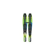 OBrien 54 Inch Jr. Vortex Water Skis for Sizes Kids 2 to Mens 7, Green