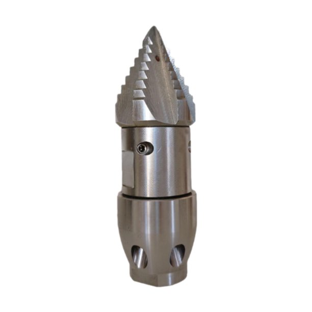 Boquilla de limpieza DYNWAVEMX para alcantarillado de acero G3 8