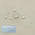 thumbnail image 3 of Stall Small Shower Curtain Liner 36 x 72 Inches, Beige Shower Curtain Liner, Washable Waterproof Fabric Shower Liner for Bathroom, Machine Washable, 3 of 6