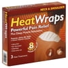 Mediheat Heat Wraps HeatWraps, 3 ea