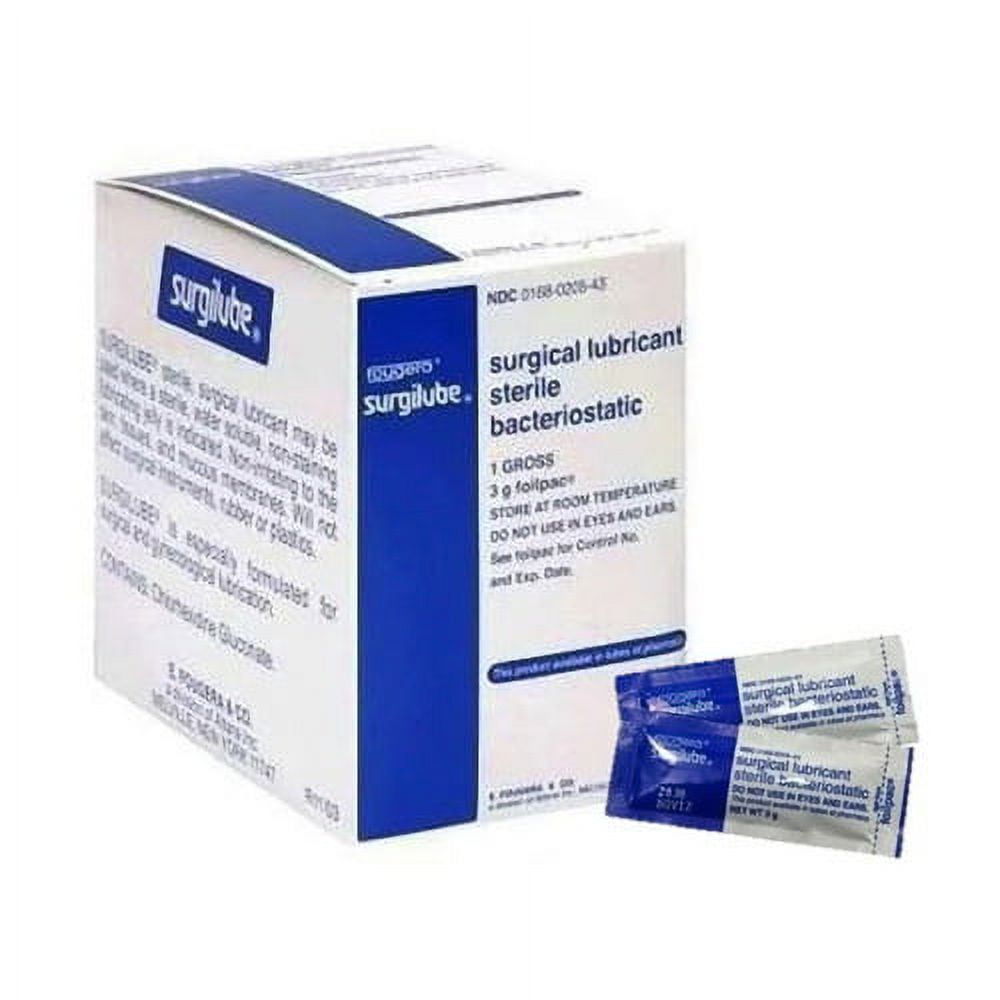SurgiLube, Sterile Lubricating Jelly, 4-1/4 oz, Pack of 2