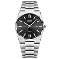 thumbnail image 2 of Resicozy Watches for Mens Fashion Quartz Wristwatch Casual Business Watches with Round Dial 2026 Silver#1, 2 of 3
