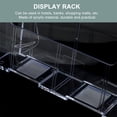 thumbnail image 2 of Organizador de revistas colgante, soporte para archivos de pared, soporte transparente para revistas, 2 of 8