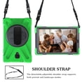 thumbnail image 3 of KIQ Galaxy Tab A 10.5 Case, Heavy Duty Case Cover with Screen Protector for Samsung Galaxy Tab A 10.5 SM-T590 / SM-T595 [Green], 3 of 9
