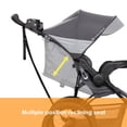 thumbnail image 2 of Jogger plano Baby Trend Expedition® Zero con luces LED, gris tablero, 2 of 5