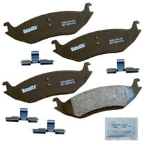 Disc Brake Pad Set Fits select: 2013-2018 RAM 1500, 2007-2012 DODGE RAM 1500