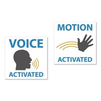 Voice & Motion Activated Prank Stickers for Hilarious Jokes. Funny Gag Gift to Laugh Away! (50 Pack)