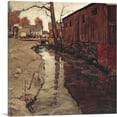 thumbnail image 1 of ARTCANVAS Mill Race Canvas Art Print by Jonas Lie - Size: 12" x 12" (1.50" Deep), 1 of 9