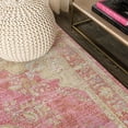 thumbnail image 5 of JONATHAN Y MODERN PERSIAN 2 x 8 Runner Rug, Khilana Floral Medallion - Deep Rose/Ivory, MDP305A-28, 5 of 9