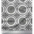 thumbnail image 1 of Soimoi Tissu en Coton Imprimé Floral Mandala au Mètre 56 Pouces de Large, 1 of 3