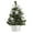 Silver SL, variant on Miniature Artificial Christmas Tree Ornament Small Desktop Tree Decorative Holiday Decor Lifelike Pine Gift for Home Office Mantel Tabletop Centerpiece Easy Hang and Store Year-Round Festive Present