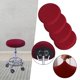 thumbnail image 4 of 2 fundas para taburetes de bar, redondas, elásticas, duraderas, impermeables, de poliéster suave. vino rojo, 4 of 9