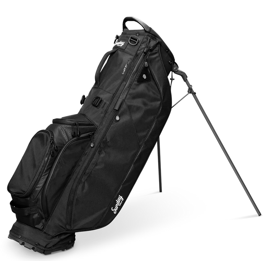 Sunday Golf Ryder Stand Bag Matte Black