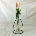 thumbnail image 1 of karymi Summer Shop Abstract Vase Black Iron Brief Vase Flower Racks Ornaments, 1 of 3