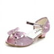 thumbnail image 4 of Sandalias para niñas con lazo de diamantes de imitación, zapatos de baile latino para niñas de 5 a 13 años, sandalias de verano para niñas, zapatos de princesa con tacón alto, sandalias para niños, 4 of 5