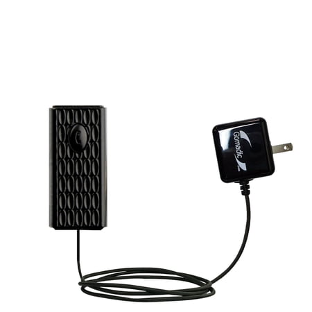 Gomadic Intelligent Compact AC Home Wall Charger suitable for the NoiseHush N450 - High output power with a convenient, foldable plug design - Uses Ti