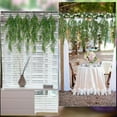 thumbnail image 4 of Coolmade 4 Pack Artificial Wall Hanging Plants Artificial Ivy Fake Hanging Vine Plants Decor Plastic Greenery for Home Wall Indoor Outdside, 4 of 7