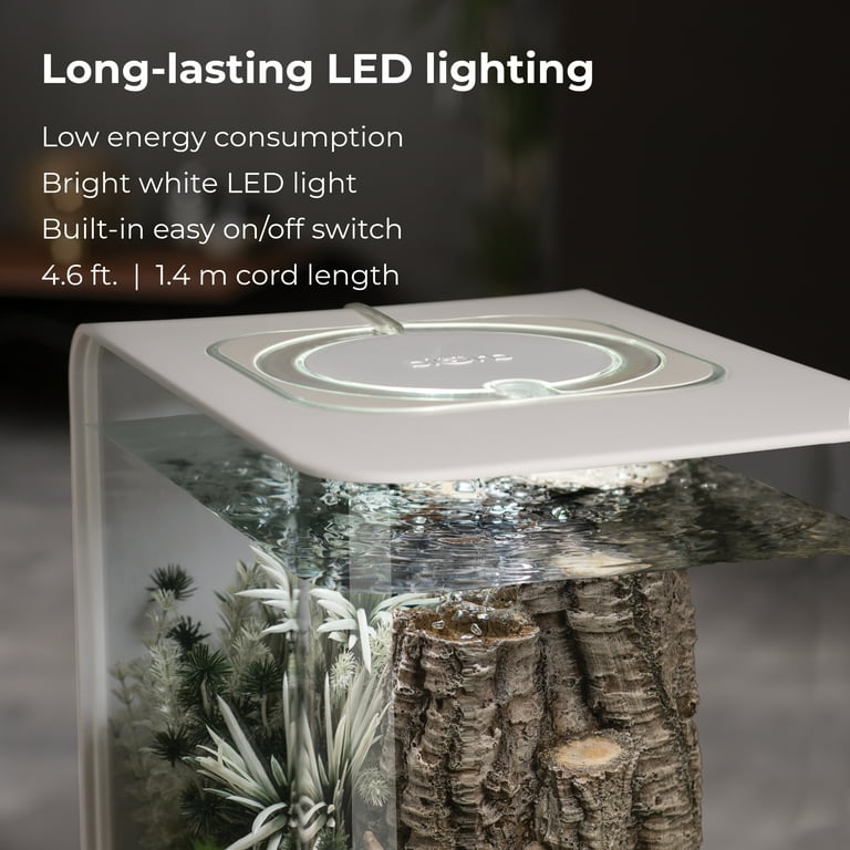 biOrb FLOW 30 Aquarium with Standard Light - 8 Gallon, White