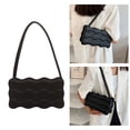 thumbnail image 2 of Versatile Waved Patterned Handbag Shoulder Bag Satchel Underarm Bags Suitable for Everyday Casual Wear and Shopping, 2 of 20