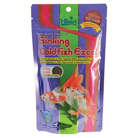 - Hikari Sinking Goldfish Excel Food, 3.8 Oz