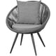 thumbnail image 2 of Sala Exterior Jardin Terraza 3pz Sillas Modernas Mesa Vidrio Gris Jardimex, 2 of 6