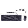 thumbnail image 2 of Combo de ratón y teclado con cable, accesorios de ordenador portátil de escritorio USB para oficina en casa, 2 of 10