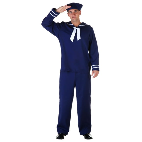 Costume de Marin Bleu Grande Taille