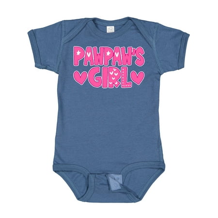 

Inktastic Pawpaw s Girl Gift Gift Baby Girl Bodysuit