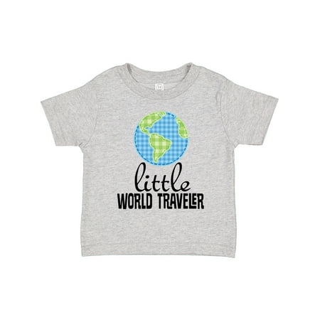 

Inktastic Little World Traveler Gift Toddler Boy or Toddler Girl T-Shirt