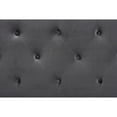 thumbnail image 3 of Baxton Studio Gregory Modern and Contemporary Grey Velvet Fabric Upholstered Queen Size Headboard,Wholesale Interiors, 3 of 6