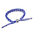 thumbnail image 2 of Eosunjian Soccer Bracelets Adjustable Charm Wristband Team Players Friendship Cord Bracelets Soccer Fan Bracelet for Girls Boys Sports Party Favors Blue, 2 of 13