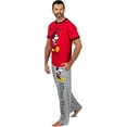 thumbnail image 1 of Disney Men's Pajama Mickey Fun Tee and Lounge Pants Sleepwear, 1 of 3