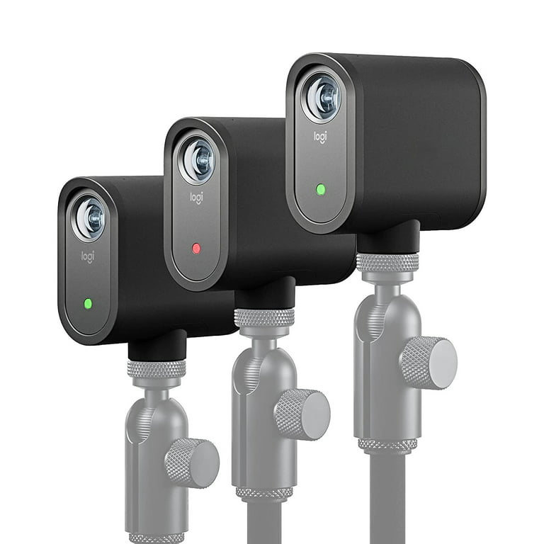 Logitech Mevo Start 3-Pack Wireless Live Streaming Cameras, for  Multi-Camera HD Video,App Control and Stream via Smartphone or Wi-Fi