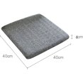 thumbnail image 6 of GYTY Premium Wool Square Chair Pad, Zippered Chair Cushion with Removable Covers, Comfortable Slow Rebound Memory Foam Seat Cushion for Kitchen, Dining Room, Office, Car, 6 of 7