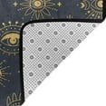 thumbnail image 4 of DouZhe Gold Evil Talisman Eyes Rugs Doormat, Non-Slip Machine Washable Carpets Floor Door Mat , 36" x 24", 4 of 7
