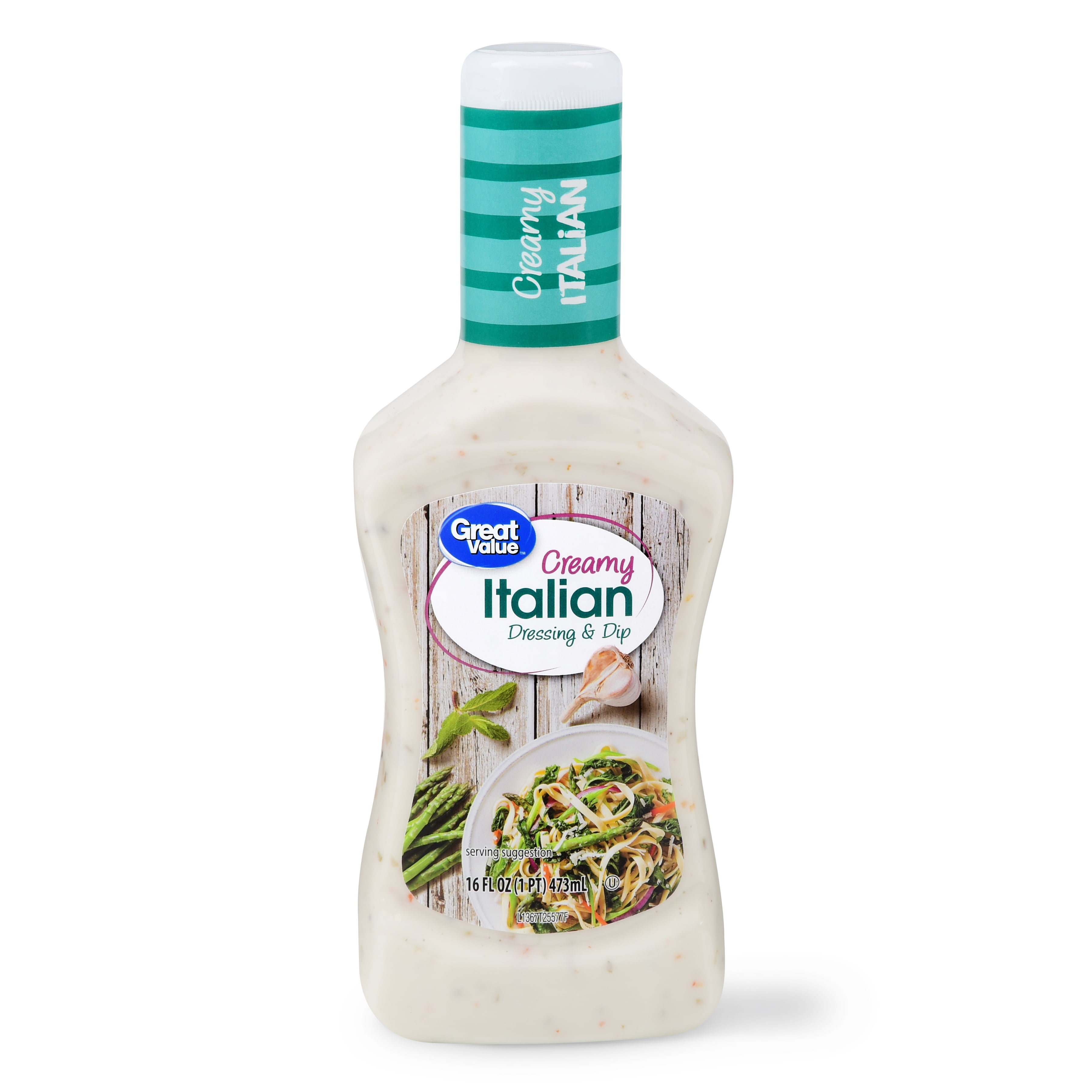 Kraft Creamy Italian Salad Dressing (16 Fl Oz Bottles, Pack Of 6
