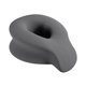 thumbnail image 2 of Almohada ergonómica para boca abajo con funda lavable, almohada de masaje SPA para viajes en avión Gris oscuro, 2 of 9