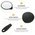 thumbnail image 4 of MasteelfCA Miroir Rétro avec Poignée, Miroir de Maquillage Portable pour Femmes, 4 of 9