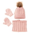 thumbnail image 1 of Ensemble Trois Pièces pour Enfants, Chapeau, Foulard et Gants, 1 of 5