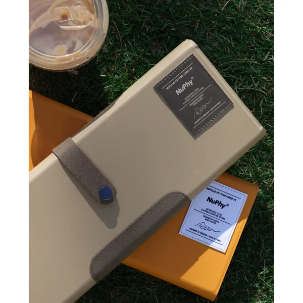 Nuphy NuFolio V3 Suit Air V2 Series Exclusive Leather Case-Yellow