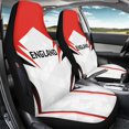 thumbnail image 3 of FUIALDOLG Polyester Front Car Seat Covers for Auto, Washable Stretchy Driver Seats Protector Cushion, England Geometric Print Set of 2 for SUV Cars, 3 of 12