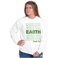 thumbnail image 4 of Save the Earth Eco-Activist Cool Cute Sweatshirt for Men or Women Brisco Brands S, 4 of 5