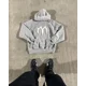 thumbnail image 2 of Sudadera con capucha de gran tamaño con bordado de letras de marca de moda callejera estadounidense Y2k para mujer, sudadera holgada informal de moda para hombre, 2 of 6