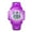 purple, variant on SKMEI Digital Watch, 50M Waterproof Led Watches For Ages 5-13 Sports, LED Light