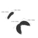 thumbnail image 5 of ColoMX 3 PCS Party de Halloween Barba falsa y bigote accesorios de disfraces auto adhesivos Bigote y cejas falsas realistas Barba de vestuario divertido, 5 of 7