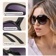 thumbnail image 4 of Gafas de Sol Polarizadas Miyya Ojo de Bicho Sobredimensionadas para Mujer 2025, 4 of 8