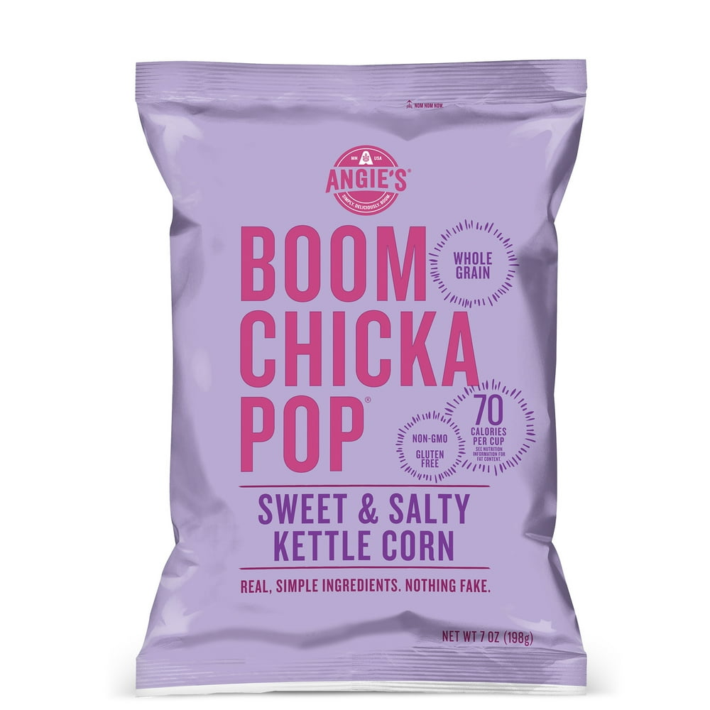 Angie's BoomChickaPop Sweet & Salty Kettle Corn Popcorn, PrePopped