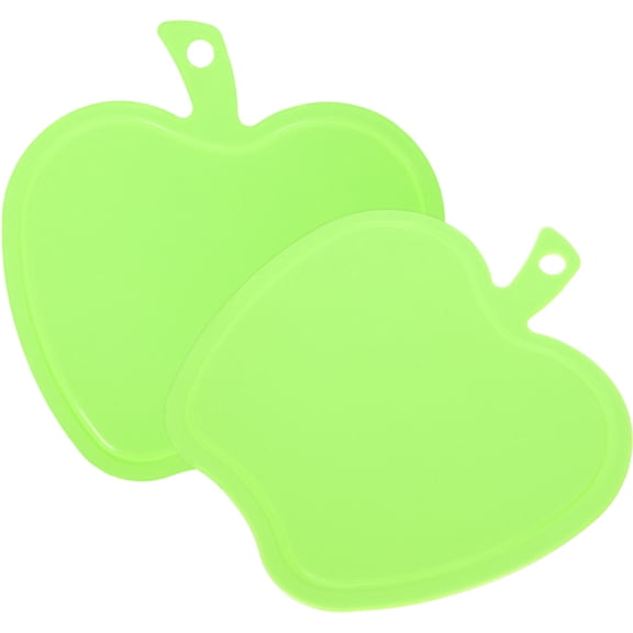 ETEREAUTY 2- Cutting Boards High Density Plastic Kitchen Tools for Meat, Fruit, and Vegetable Preparation